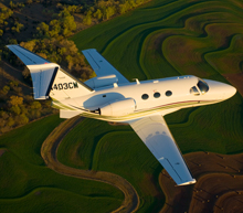 private jet charter to Davos