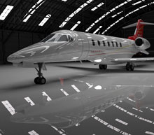Bond's private jets