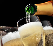 champagne day trip by private jet