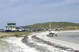 Barra airport by private jet