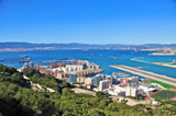 Gibraltar airport by private jet