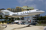 Princess Juliana airport by private jet