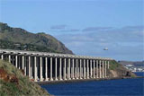 Madeira airport by private jet
