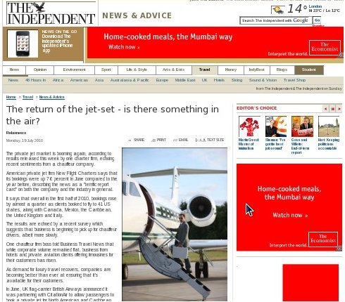 The private jet market is booming again